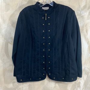 TanJay golden studded jacket size L